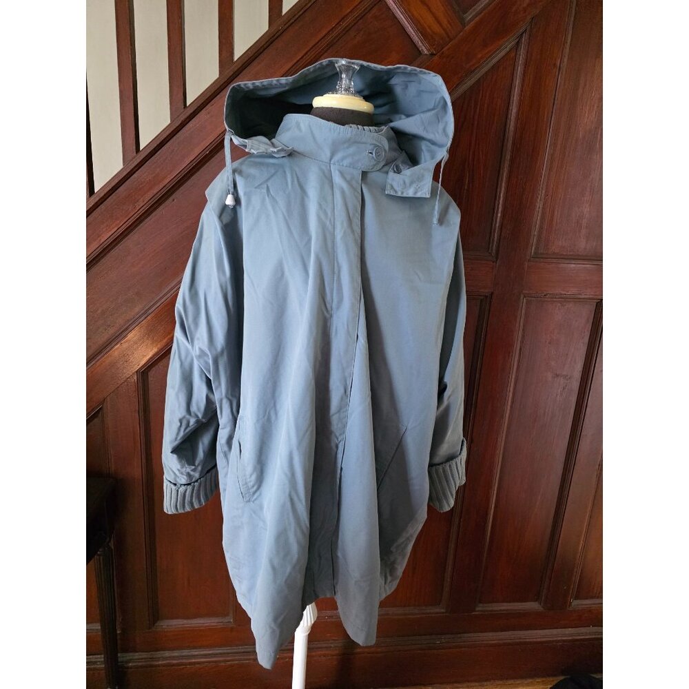 Burlington AFW Collection Hooded Flannel Lined Coat 2x